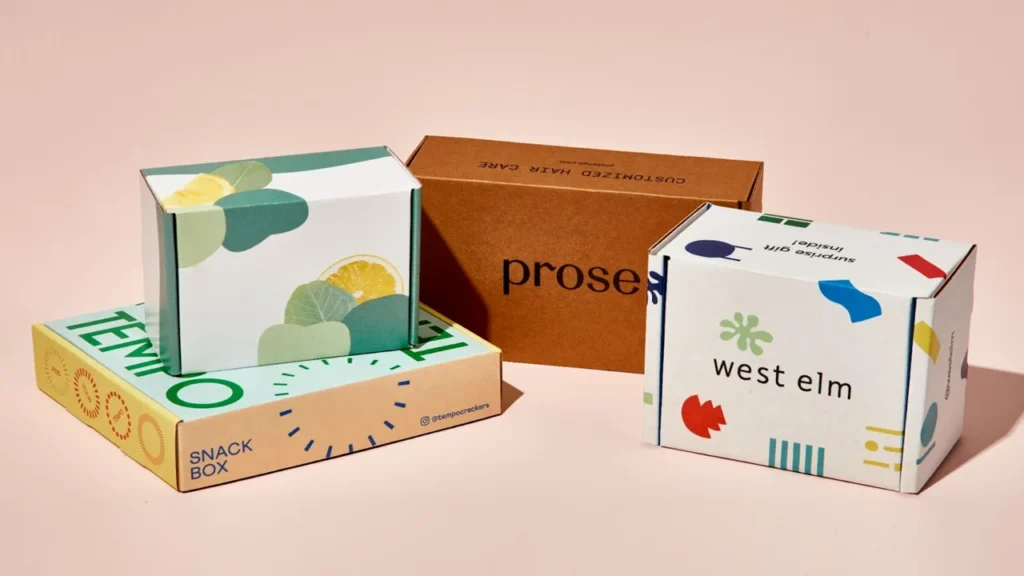 flat mailer box sizes