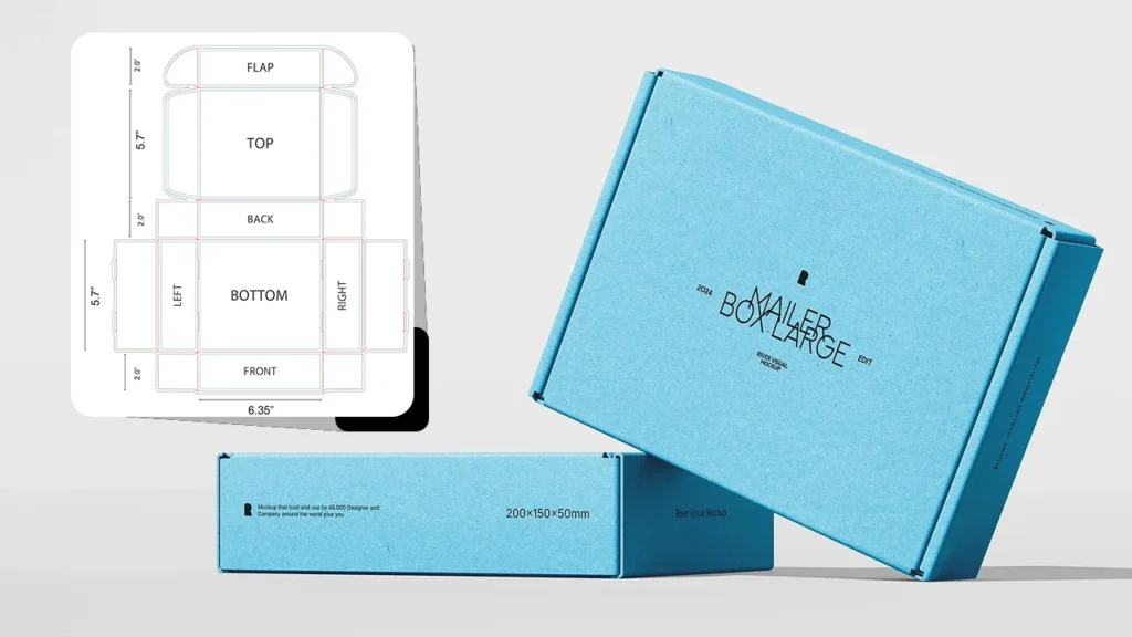 large mailer box sizes for secure transport