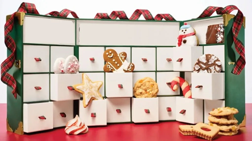 christmas cookie gift box