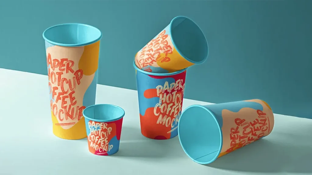 printed paper cup